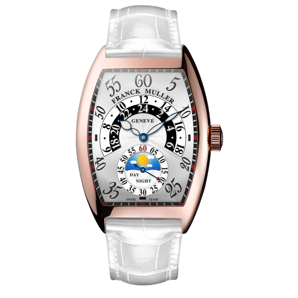 Cintrée Curvex Retrograde Hours Day & Night — 7880HRJN5NE