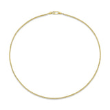 0.06CT DIAMOND MEN'S WHEAT CHAIN 2.5MM 22"