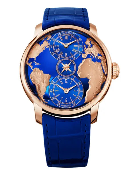 Jacob & Co The World is Yours Dual Time Zone 43 mm Watch