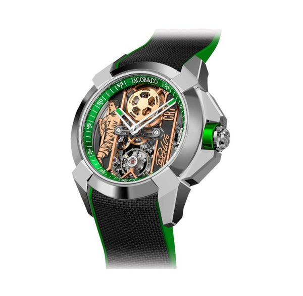 Jacob & Co Epic X CR7 Green 44mm Watch
