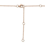 0.21CT DIAMOND PAVE HEART NECKLACE