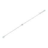 0.05CT DIAMOND PAVE HEART BRACELET