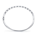 0.86CT DIAMOND BAGUETTE BANGLE
