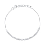 0.31CT DIAMOND CROWN SETTING BRACELET