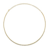 2.00CT DIAMOND BEZEL TENNIS NECKLACE