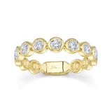0.60CT DIAMOND BEZEL BAND