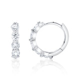 0.92CT DIAMOND HUGGIE EARRING