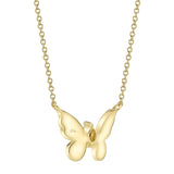 0.23CT DIAMOND MARQUISE BUTTERFLY NECKLACE