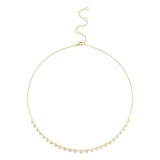 0.60CT DIAMOND BEZEL NECKLACE
