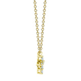 0.10CT DIAMOND CROSS NECKLACE
