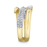 0.69CT DIAMOND PEAR RING