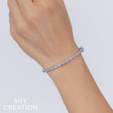 0.86CT DIAMOND BAGUETTE BANGLE