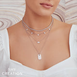 0.95CT DIAMOND TENNIS NECKLACE