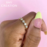 0.60CT DIAMOND BEZEL BAND