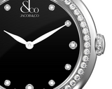 Jacob & Co. Brilliant Stainless Steel 34 mm Watch