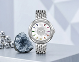 Jacob & Co. Brilliant Rainbow Sapphires In Stainless Steel 34 mm Watch