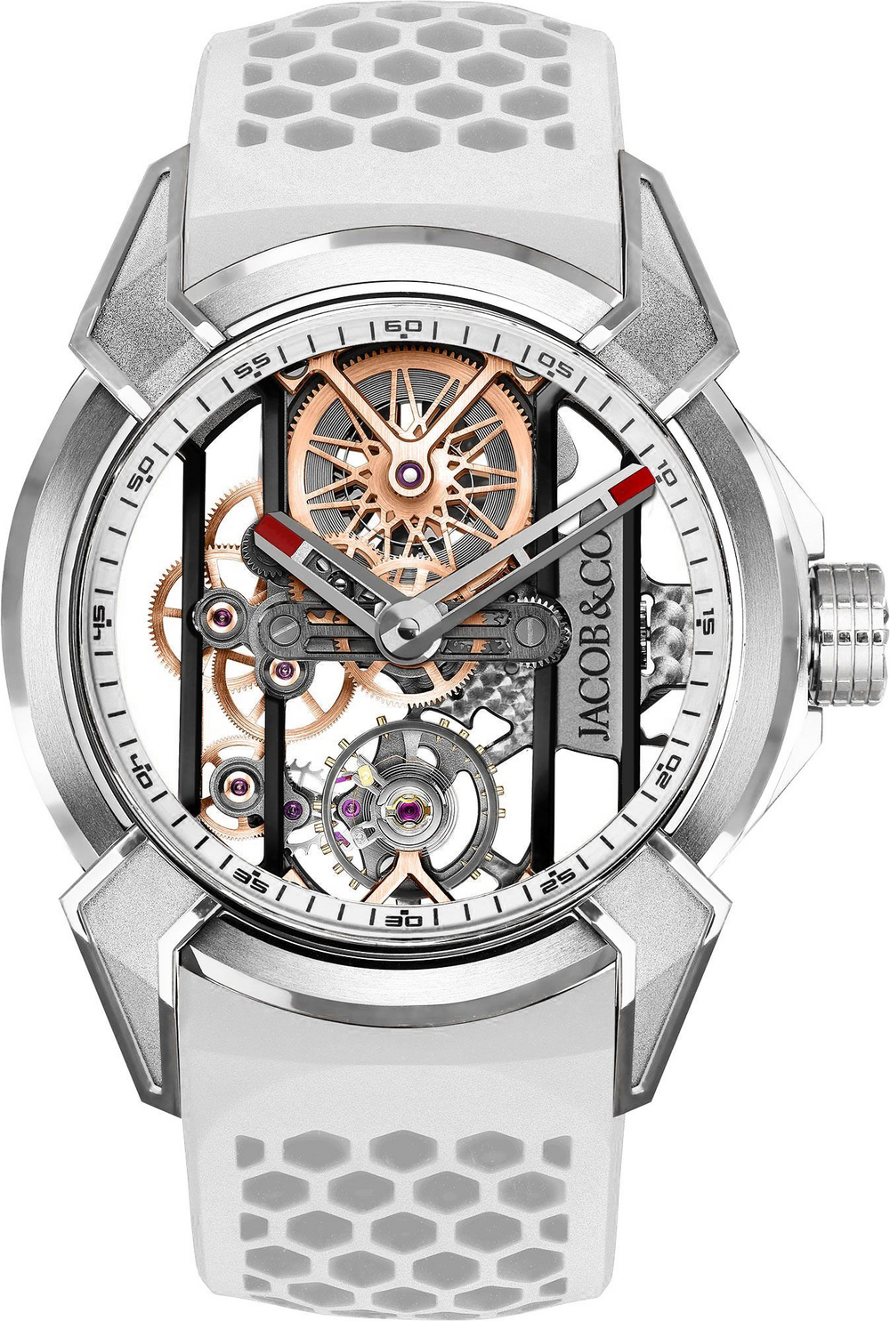 Jacob & Co Epic X Titanium White 44 mm Watch