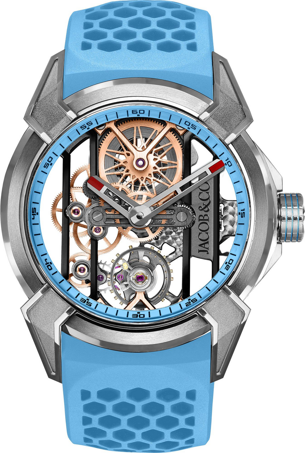Jacob & Co Epic X Titanium (5N Color Gears) 44 mm Watch