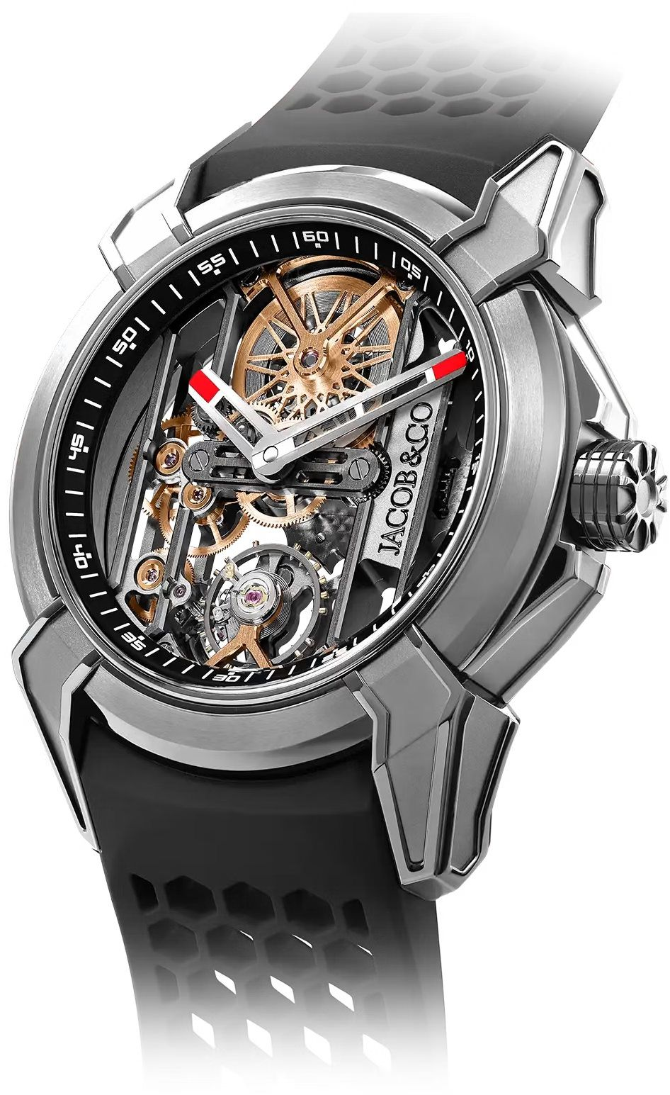 Jacob & Co Epic X Skeleton Black 44 mm Watch