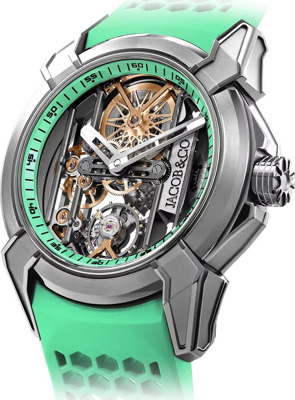 Jacob & Co Epic X Skeleton Mint 44 mm Watch