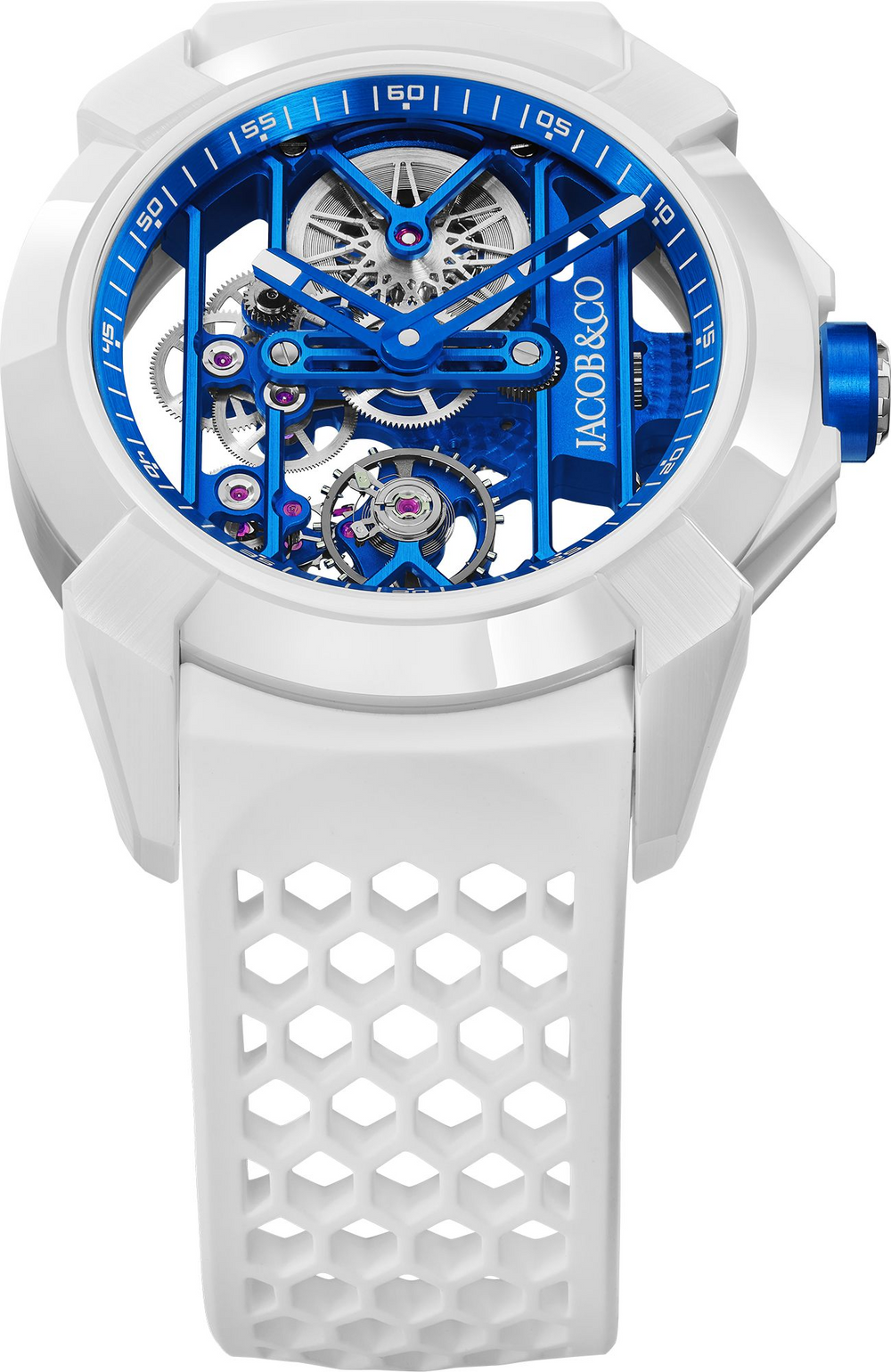 Jacob & Co Epic X Ceramic Blue 44 mm Watch