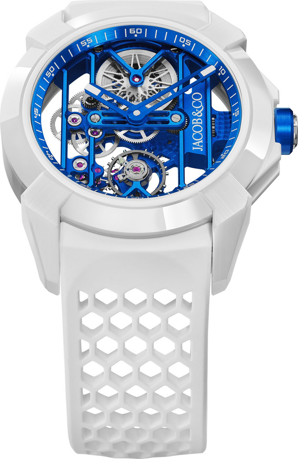Jacob & Co Epic X Ceramic Blue 44 mm Watch