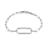 Pave Singleton Bracelet