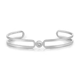 Silver Alignment Cuff