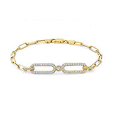 Double Link ID Bracelet