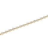 Round Bezel Tennis Bracelet