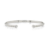 Silver Foundation Cuff Bracelet