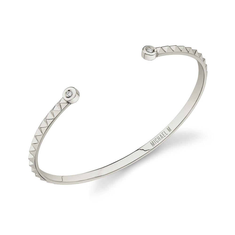 Silver Foundation Cuff Bracelet