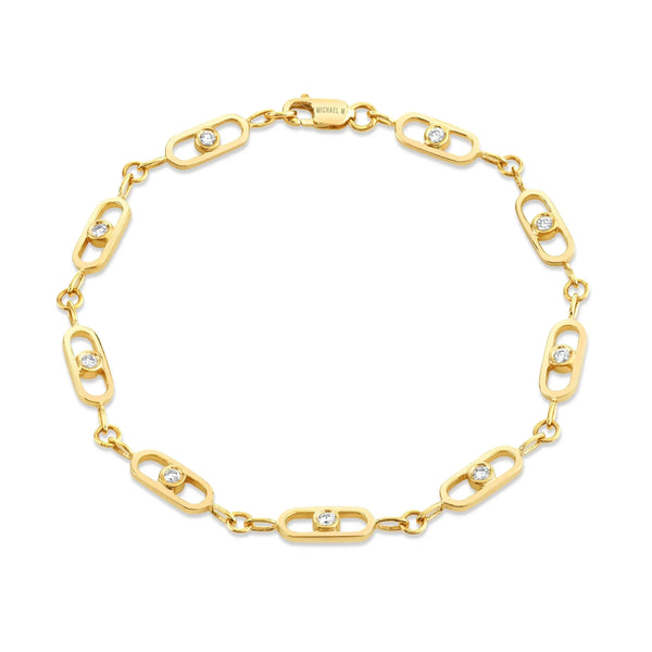 MICHAEL M Bracelets Streamlined Infinity Bracelet