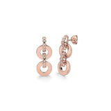 Chroma Gold Arch Drop Earrings