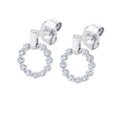 Cloud Single Drop Earrings