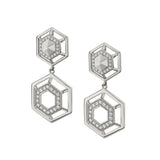 Hex Truss Cocktail Earrings