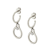 Mini Signature MM Tetra Earrings