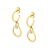 Mini Signature MM Tetra Earrings