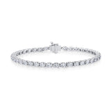 Meksian Oval Tennis Bracelet