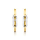 Link Hoop Earrings