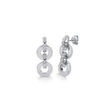 Chroma Gold Arch Drop Earrings