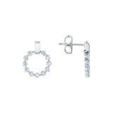 Cloud Mini Single Drop Earrings