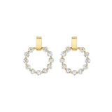 Cloud Mini Single Drop Earrings