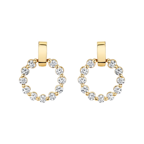 MICHAEL M Earrings Cloud Single Drop Earrings