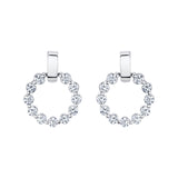 Cloud Single Drop Earrings