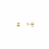 Foundation Pyramid Stud Earrings
