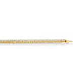 Meksian Oval Tennis Bracelet