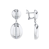 Orb Double Drop Earrings