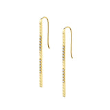 Pavé Foundation Bar Earrings