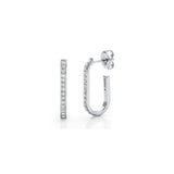 Pavé Link Hoops